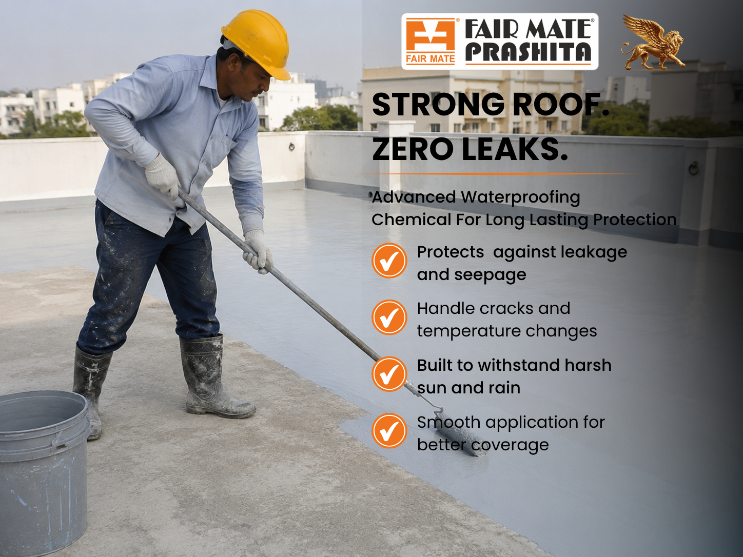 terrace roof waterproofing
